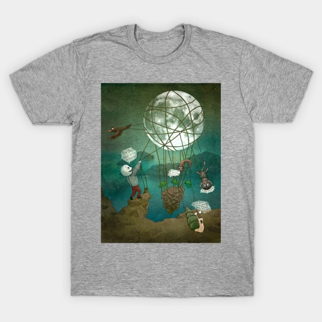 I will bring you moon T-Shirt by ruta13art